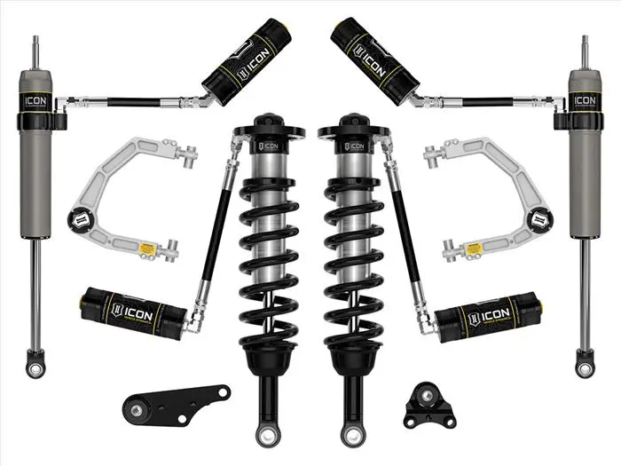 Icon 2024 Toyota Tacoma 1.25-3" Lift, Stage 4 Suspension System, Billet Uca 1