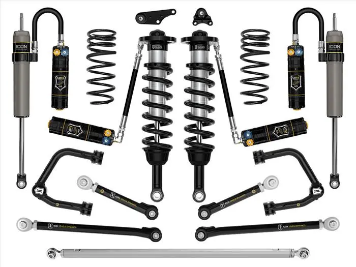 Icon 2024 Toyota Tacoma 1.25-3" Lift, Stage 12 Suspension System, Tubular 1