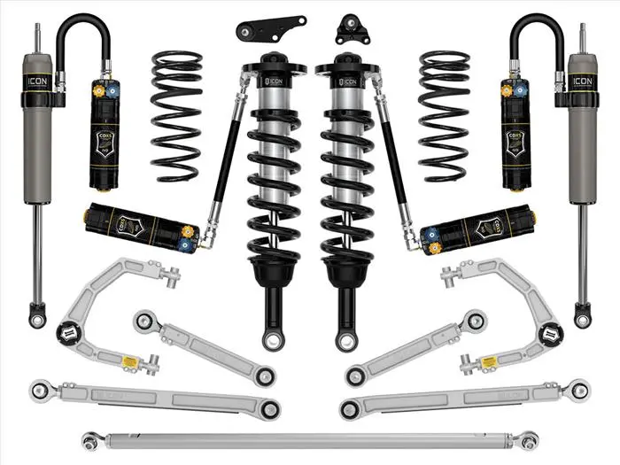 Icon 2024 Toyota Tacoma 1.25-3" Lift, Stage 12 Suspension System, Billet 1
