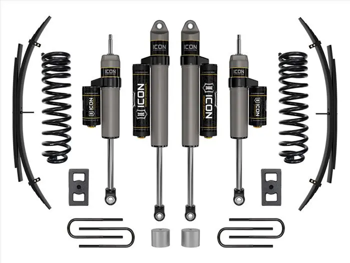 23+ Ford F250/F350 Diesel 2.5" Stage 2 Suspension System W Expansion Pack 1