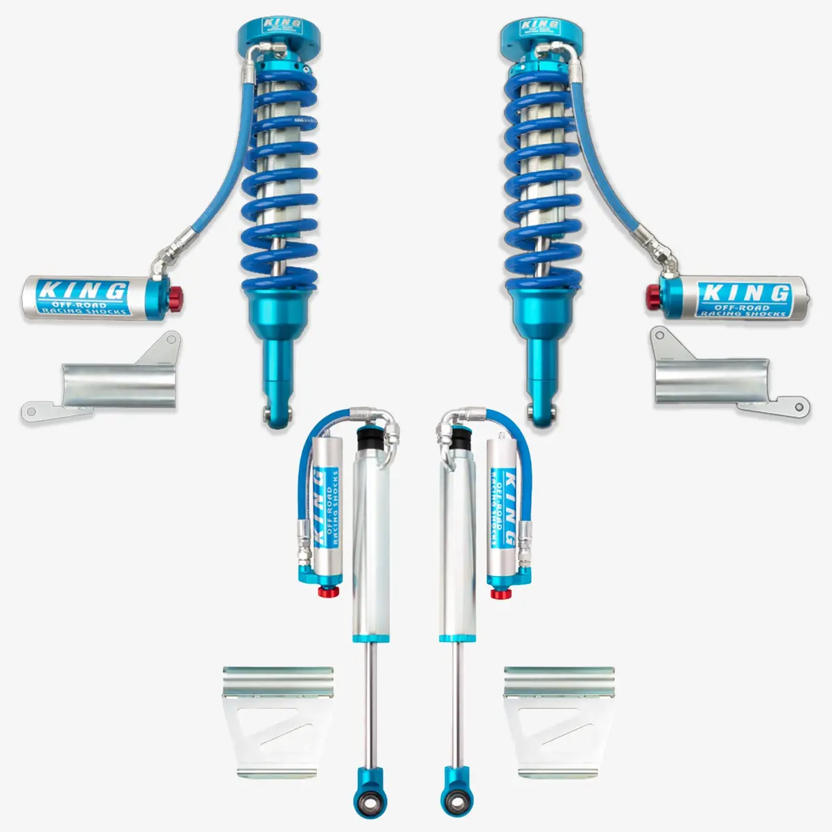 '10-23 Toyota 4Runner (W/ Kdss) King 2.5 Rr Ext Travel Coilovers & Rear Shocks W/ Adjusters 1