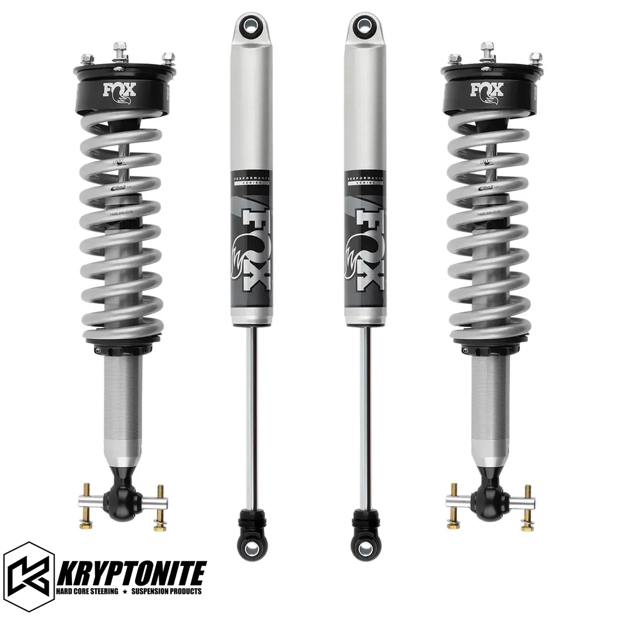 Kryptonite Stage 3 Leveling Kit With Fox 2.0 Shocks 1/2 Ton 6 Lug 2019+ At4/Trail Boss 2