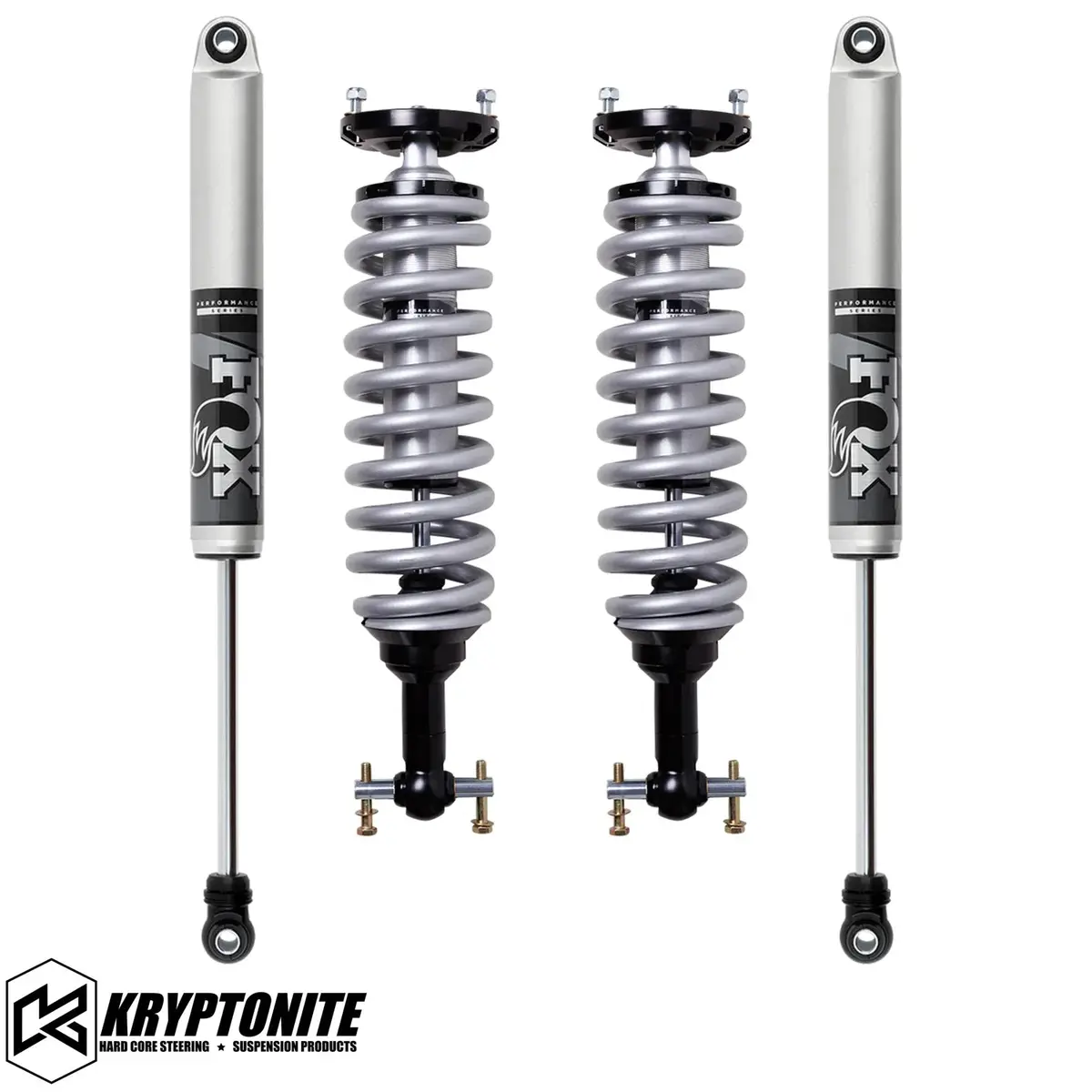 Kryptonite Stage 3 Leveling Kit With Fox 2.5 Shocks 1/2 Ton 6 Lug 2019+ 2