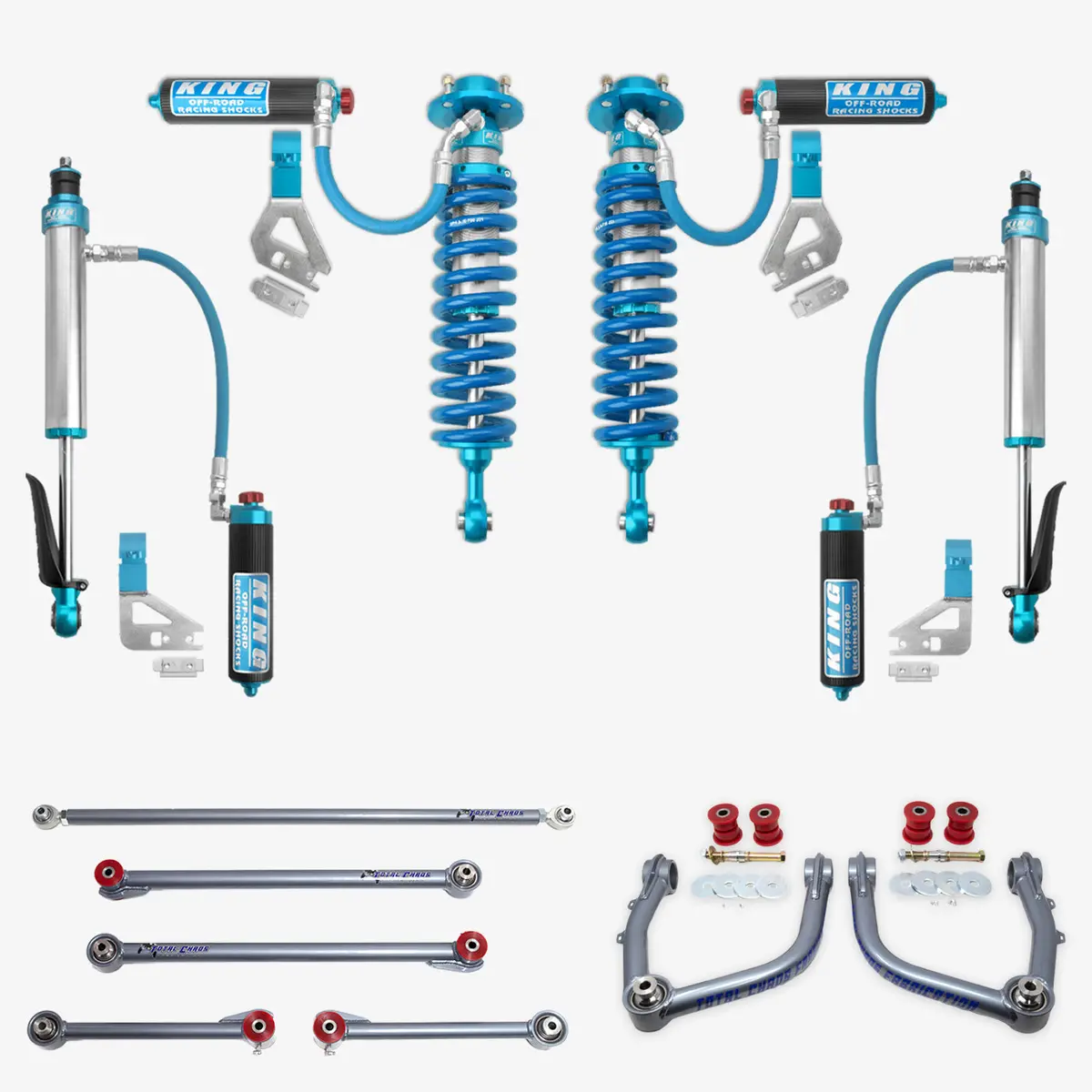 '22-25 Toyota Tundra King 2.5 Rr Coilovers & Rear Shocks W/ Upper Arms & Trailing Arm Combo Kit 3