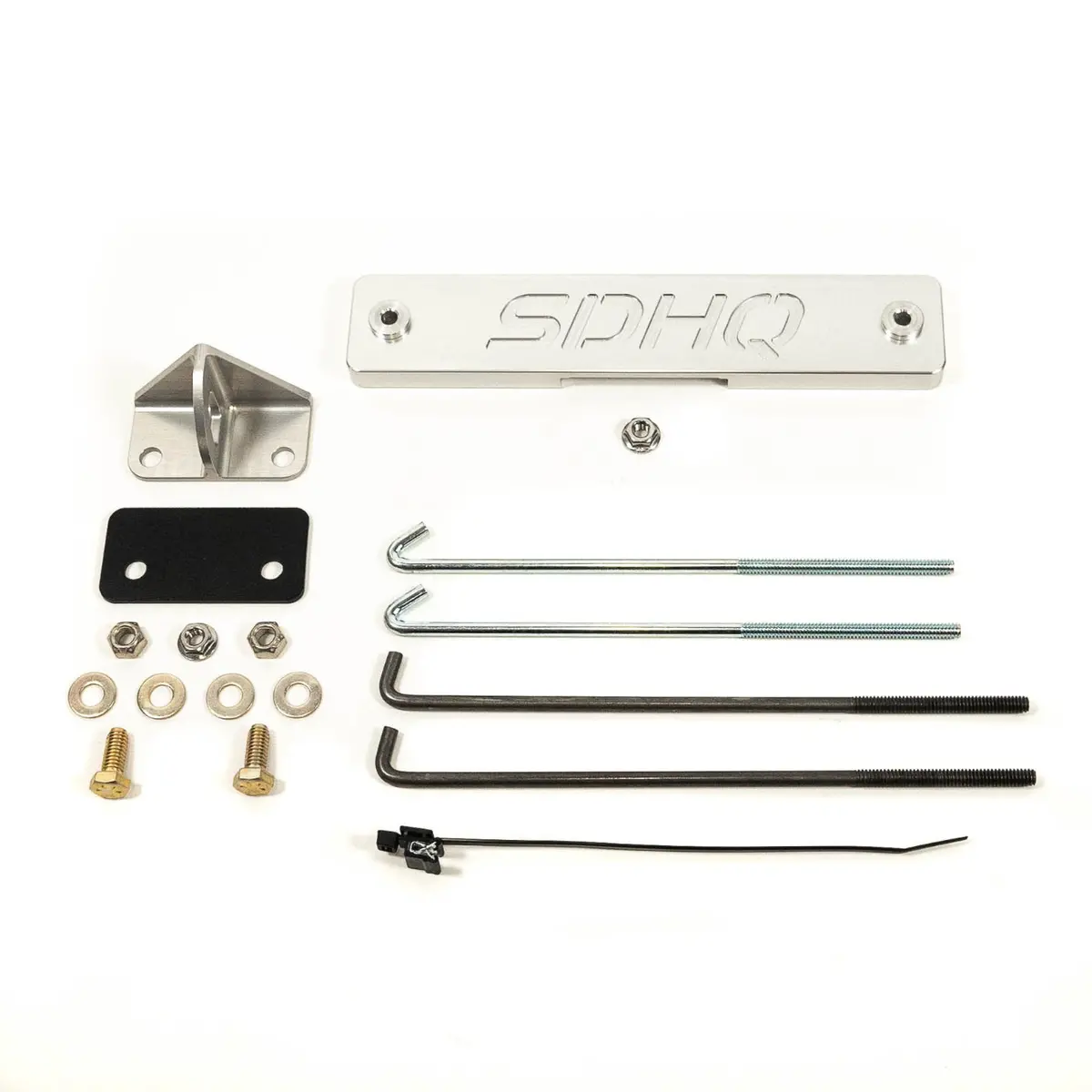 2008-2021 Lexus Lx570 Sdhq Built Billet Battery Hold Down Kit 1