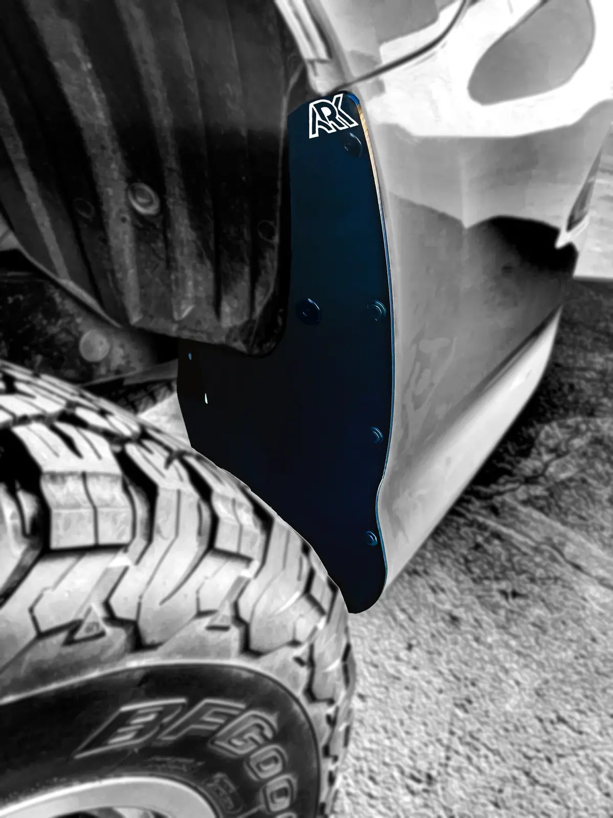 2010-2024 Lexus Gx 460 Trixpoly Standard Mud Flap Delete - Rear Only 1