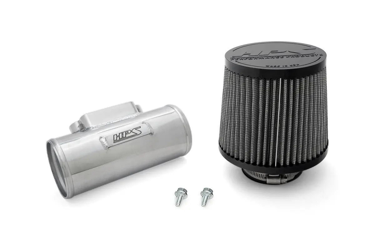Hps 3" Maf Housing Air Intake Tube With Hps Air Filter Hps-4276 1