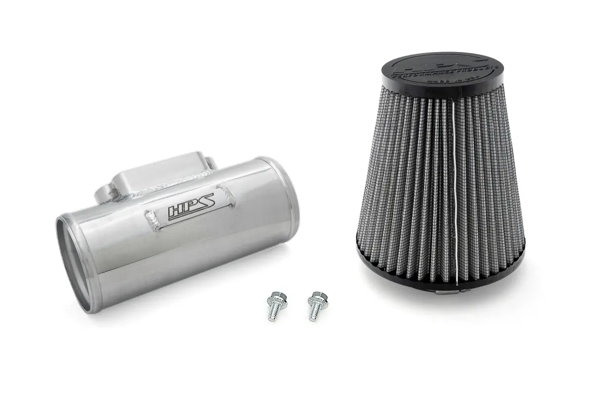Hps 3" Maf Housing Air Intake Tube With Hps Air Filter Hps-4326 1