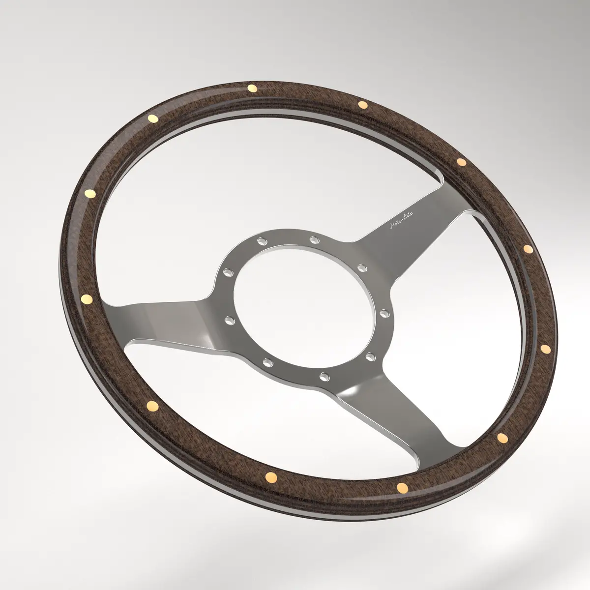 Mk3 Wood Rim Dished Steering Wheel 7