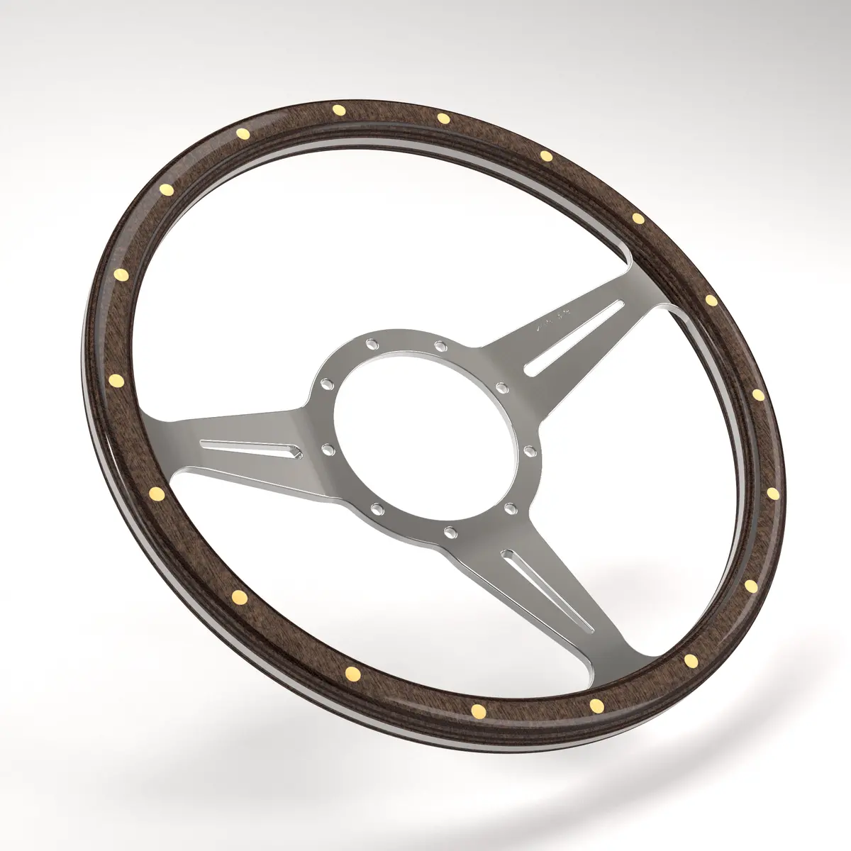 Mk3 Wood Rim Dished Steering Wheel 15
