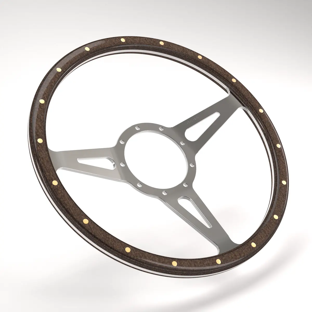 Mk3 Wood Rim Dished Steering Wheel 35