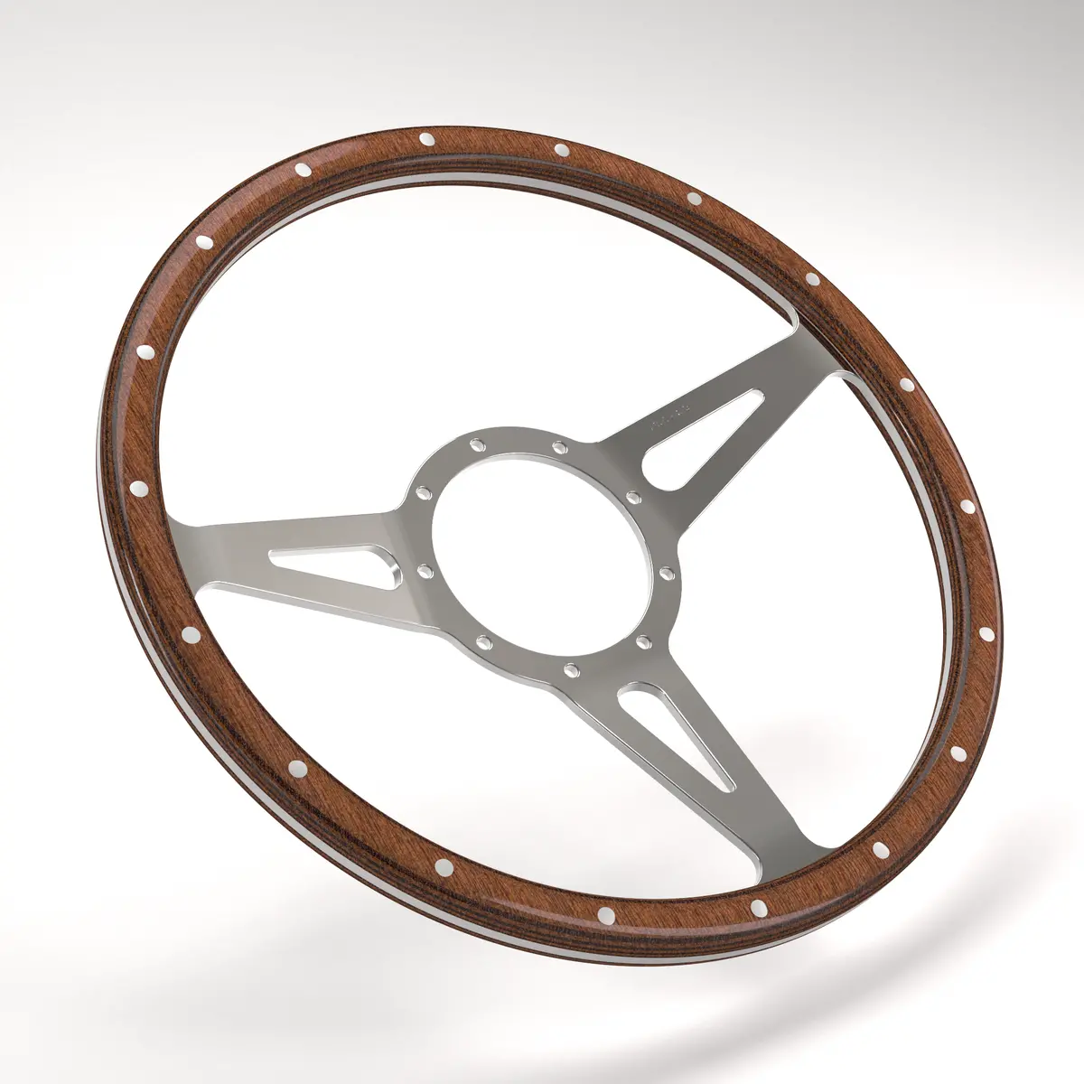 Mk3 Wood Rim Dished Steering Wheel 34