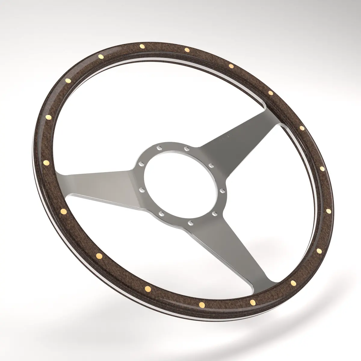 Mk3 Wood Rim Dished Steering Wheel 23