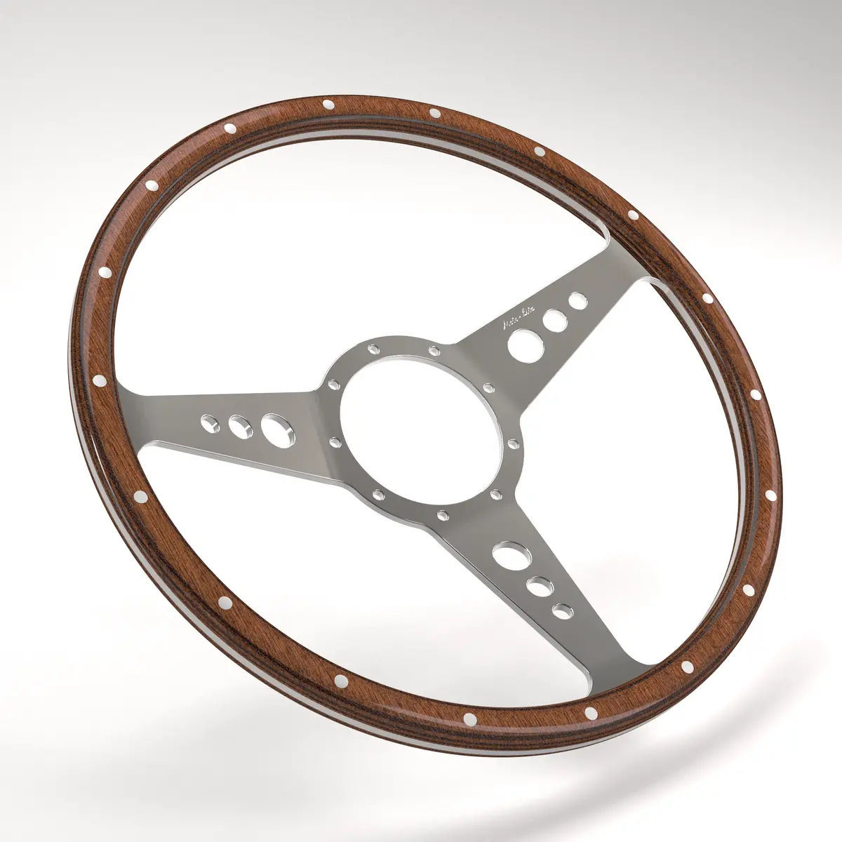 Mk3 Wood Rim Dished Steering Wheel 40
