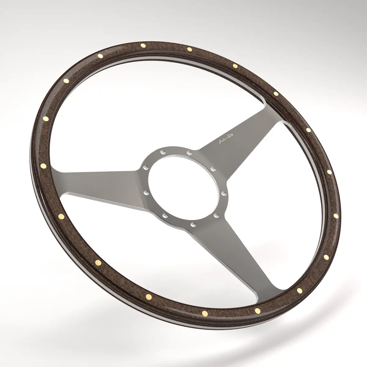 Mk3 Wood Rim Dished Steering Wheel 38