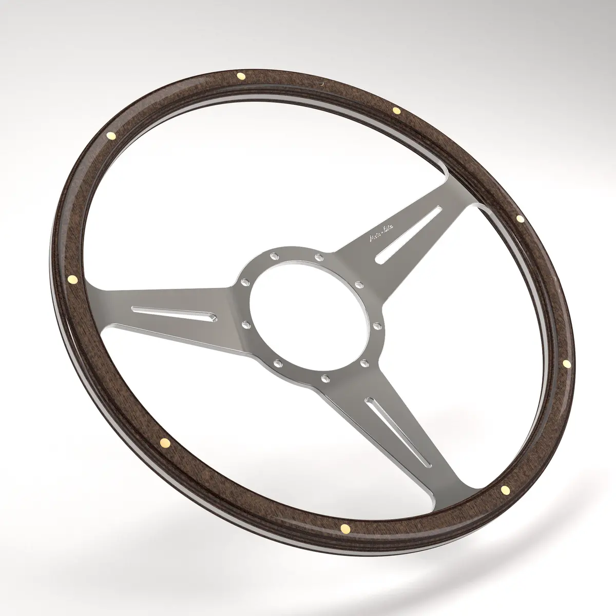 Mk3 Wood Rim Dished Steering Wheel 42