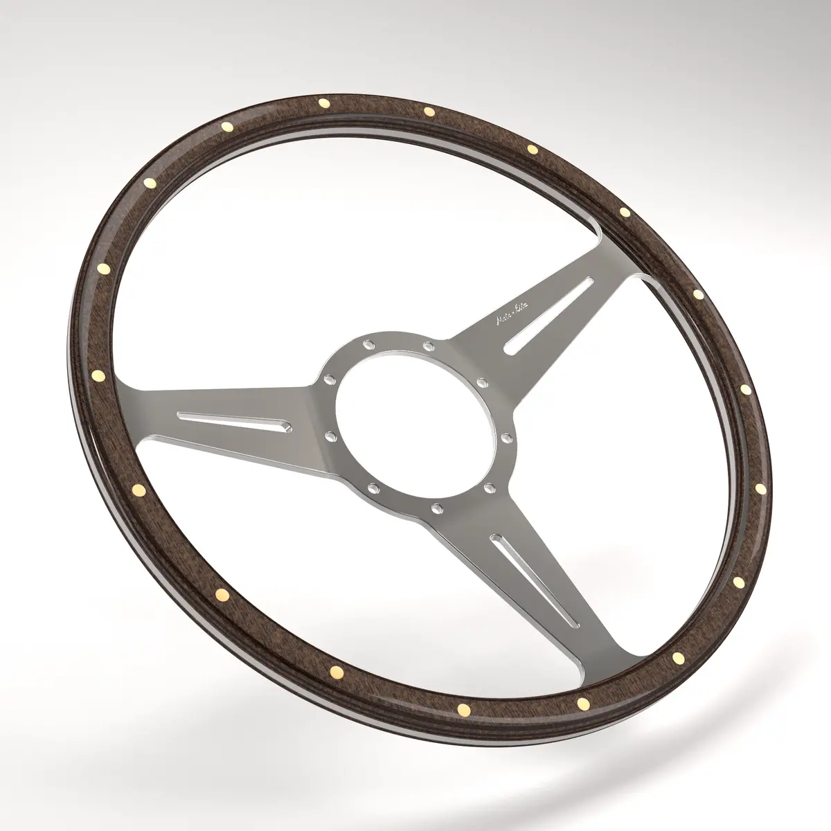 Mk3 Wood Rim Dished Steering Wheel 44