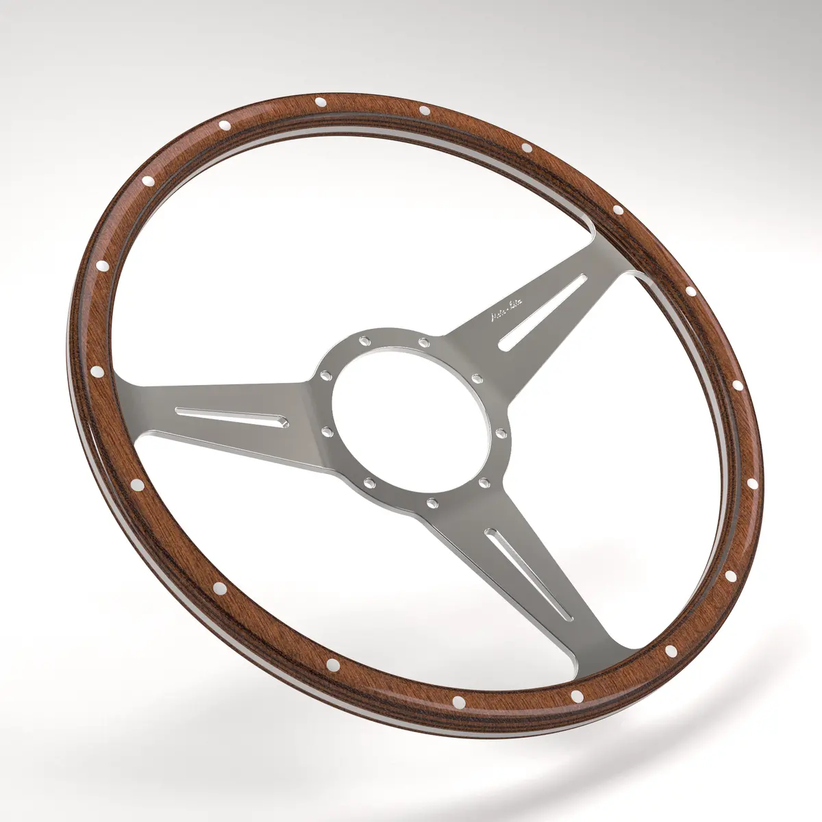 Mk3 Wood Rim Dished Steering Wheel 43