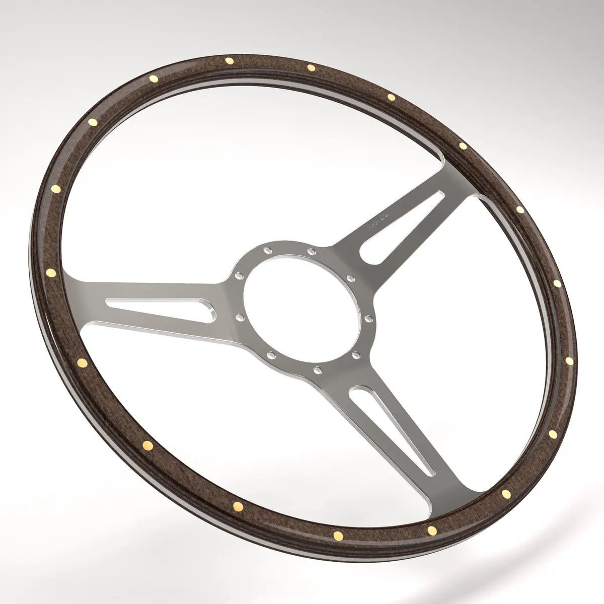 Authentic Mk3 Dished Steering Wheel with Genuine Wood Rim - Image 44