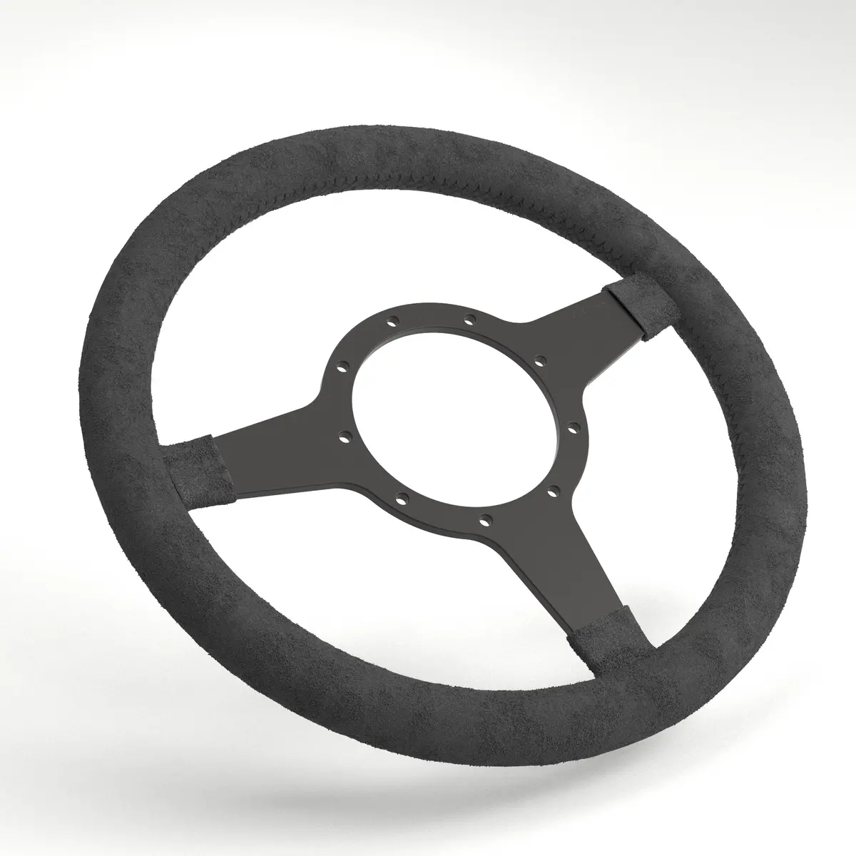 Mk4 Expedition Hd Flat Leather Rim - Black Anodised 13