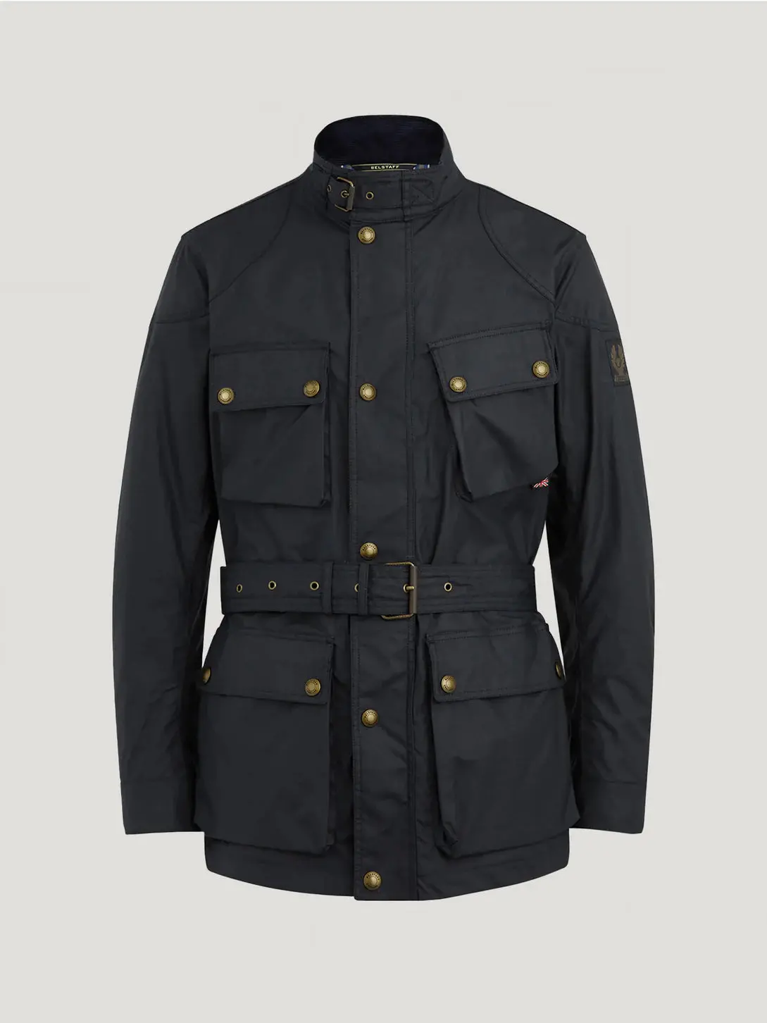 Belstaff Mens Trialmaster Motorcycle Jacket - Black 1