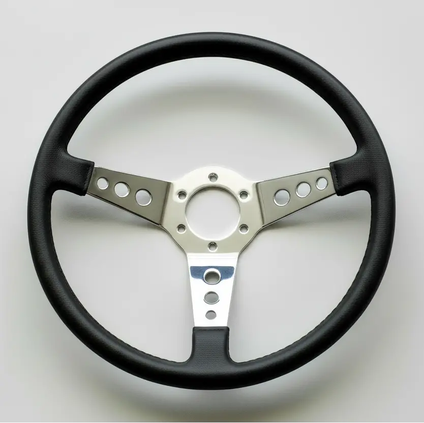 Mk4 Momo Centre - Dished Leather - Polished 3