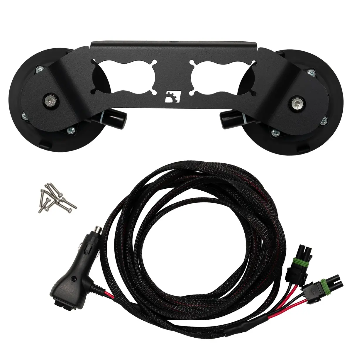 Builtright | Universal Dual Chase Light Kit-Suction Mount 1