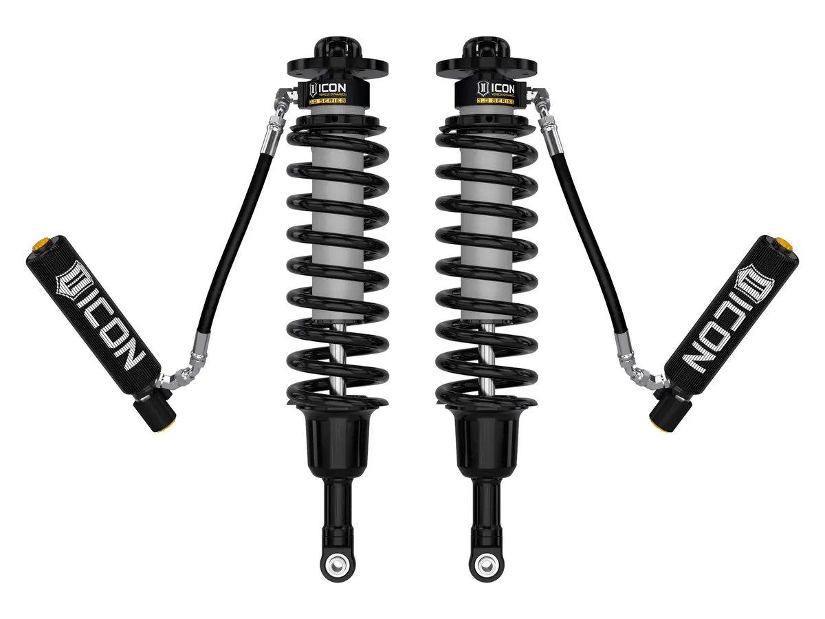 Icon 2021-2025 Ford F-150 Raptor, 1-3" Lift, Front, V.S. 3.0 Series Coilover Kit, Remote Reservoir W/ Cdev 1