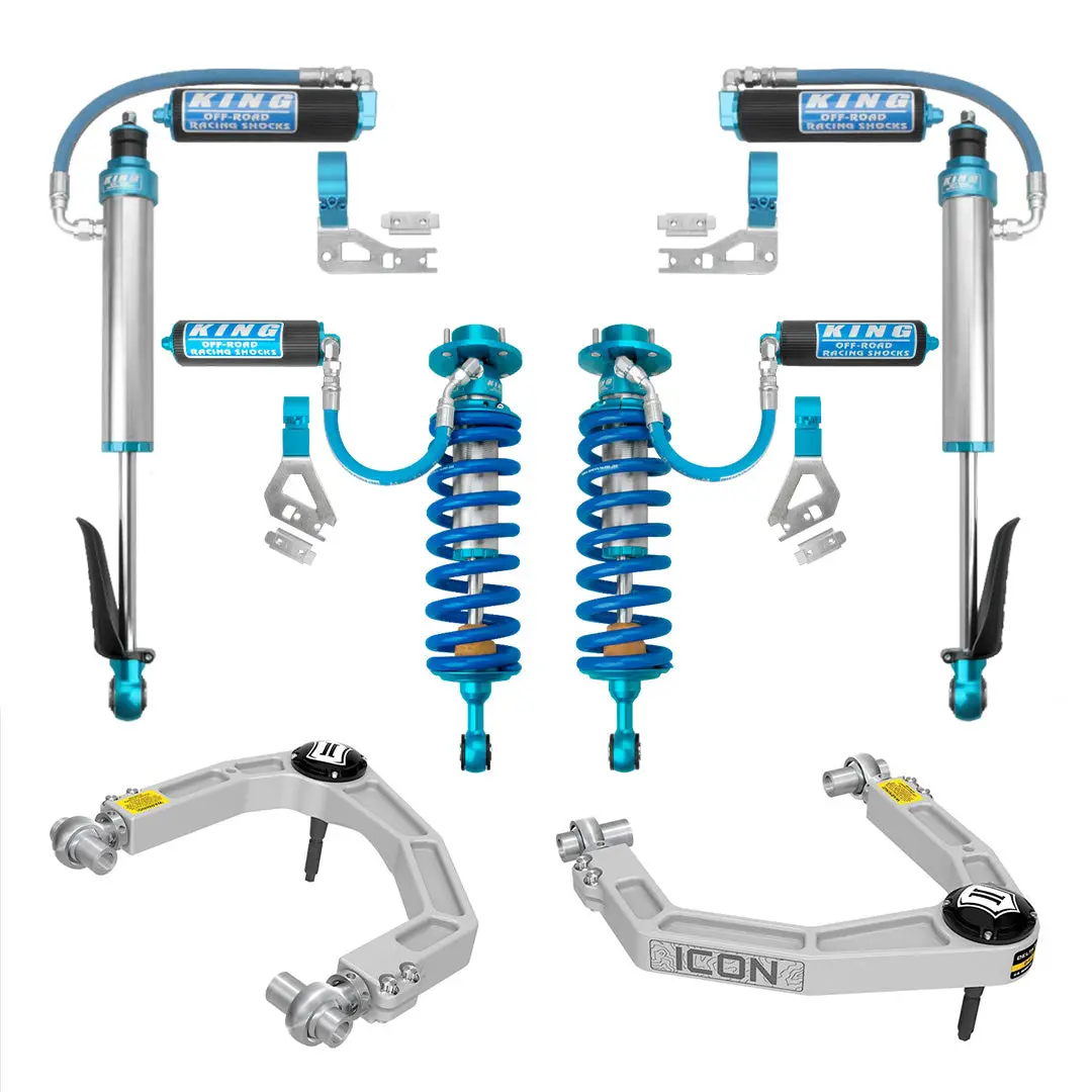 23+ Toyota Sequoia King Front 2.5 Rr Coilovers And Rear 2.5 Rr Rear Shocks And Upper Control Arms 1
