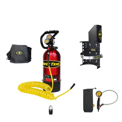 10 Lb. Jl/Jlu Edition Power Tank | Candy Red | Xp400 Regulator | 2 Door Jl Driver Side Sports Bar Mount 1