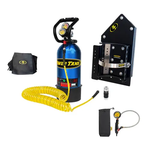 10 Lb. 4 Door Bronco Edition Power Tank (6Th Gen 2021+) | Candy Blue | Hp250i Regulator 1