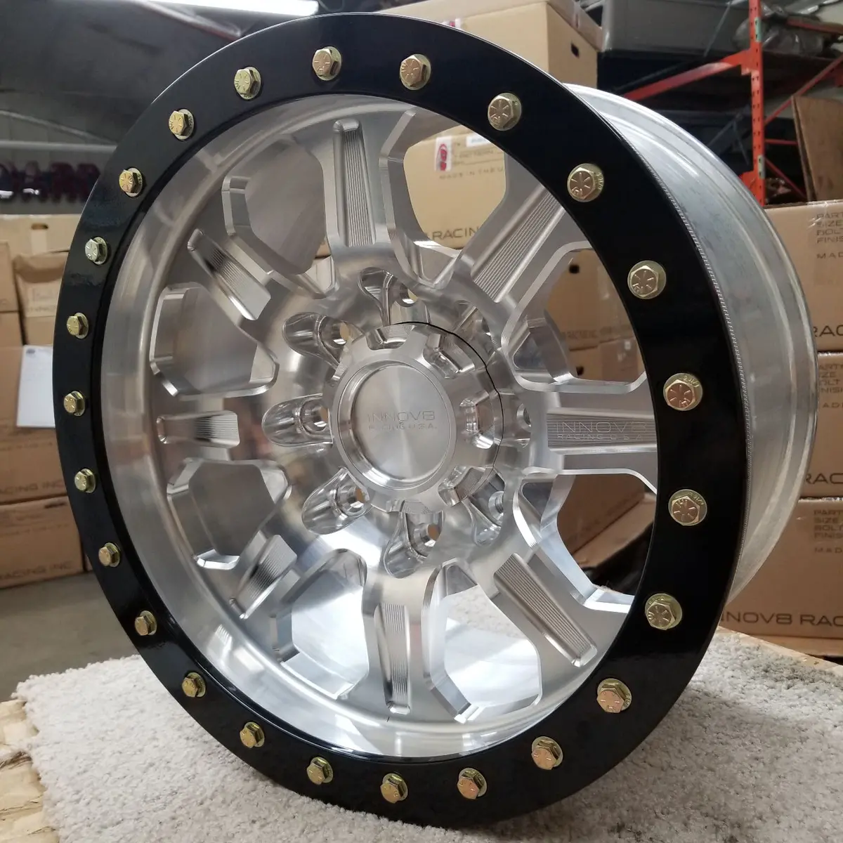 G500 Simulated Beadlock Wheel 18X9.0" 8 Lug - Standard Ring 5