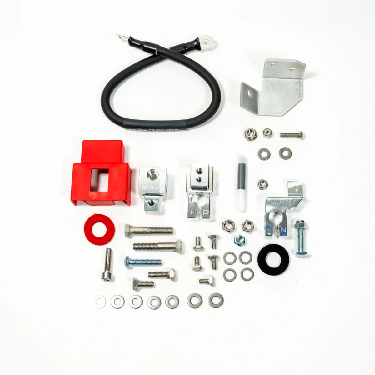 2019-2024 Ram 2500/3500 Complete Billet Single Battery Terminal And Distribution Kit 1