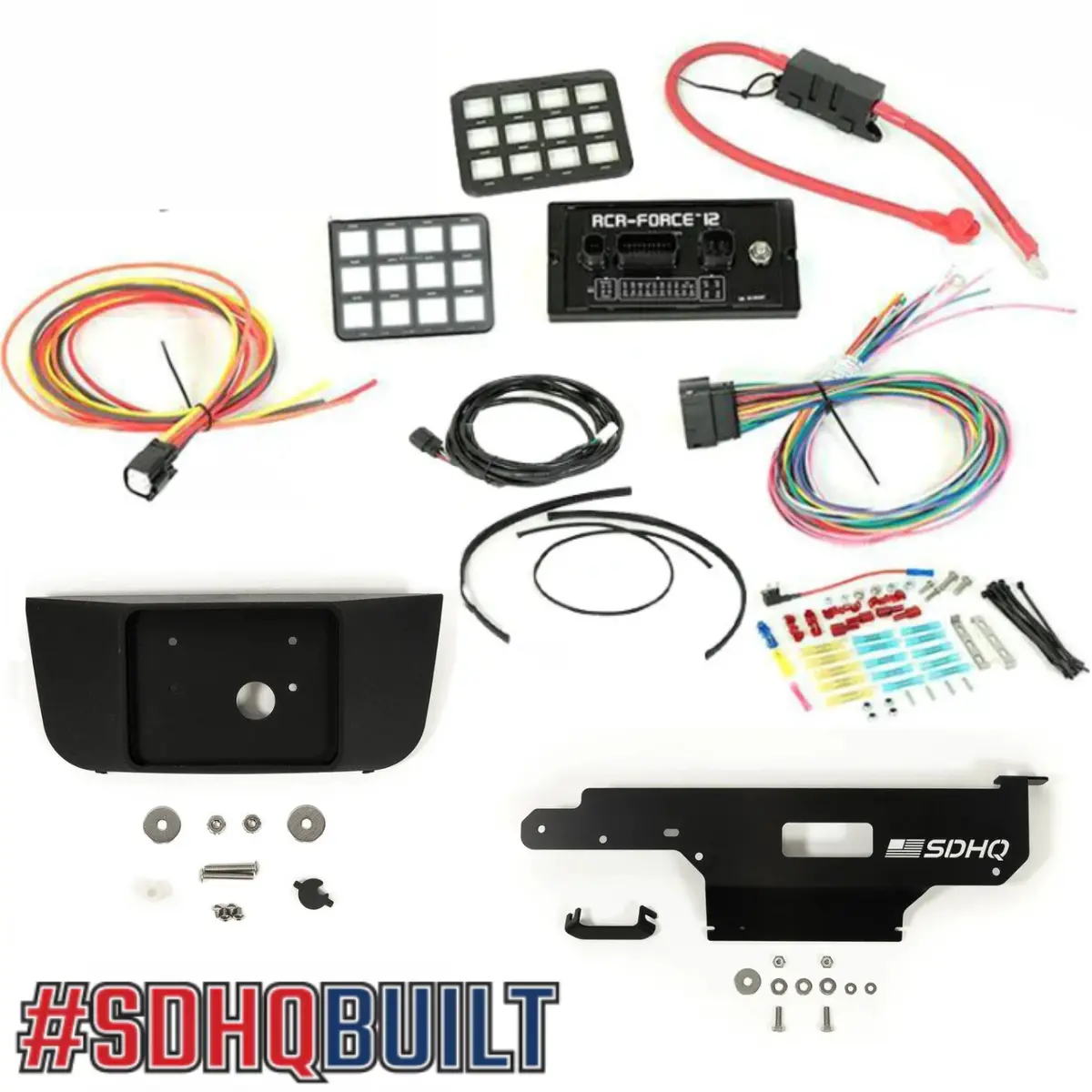 2021-2026 Ford F150 Raptor Complete Switch Pros Kit - Sunglass Conversion Keypad Mount 2