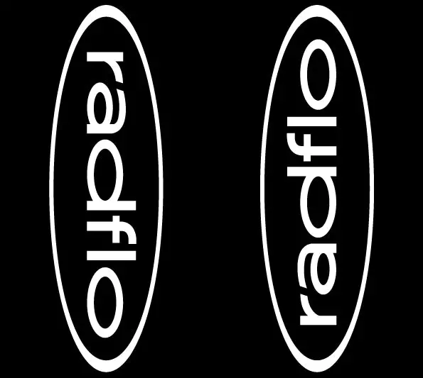 Radflo 2.5 Remote Reservoir Decal 1