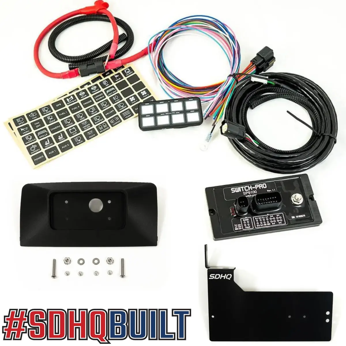2019-2026 Ram 2500/3500 Sdhq Built Complete Switch Pros Mounting Kits 1