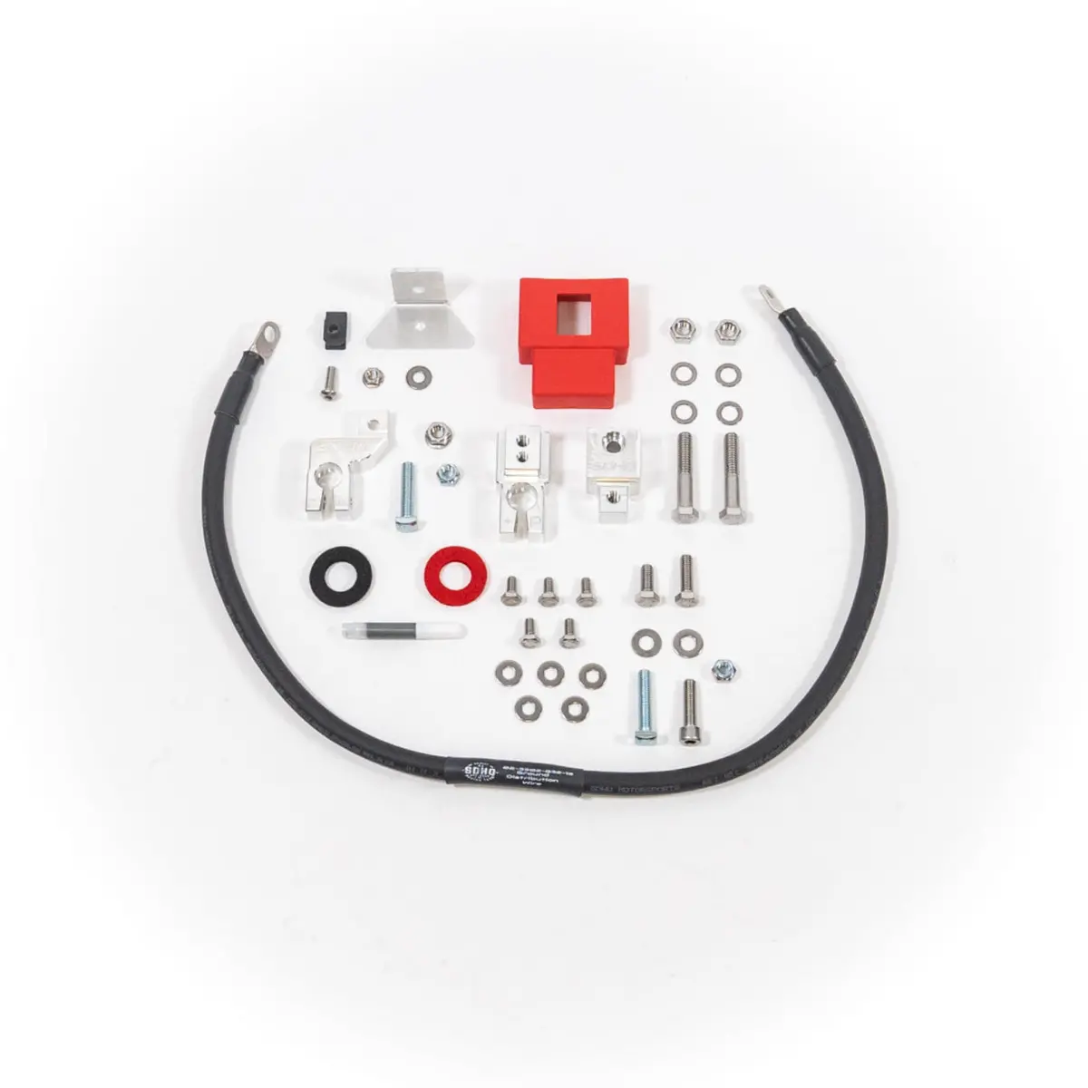 Sdhq Built 2024-2025 Ford Ranger/Ranger Raptor Billet Battery Terminal Upgrade Kit 1