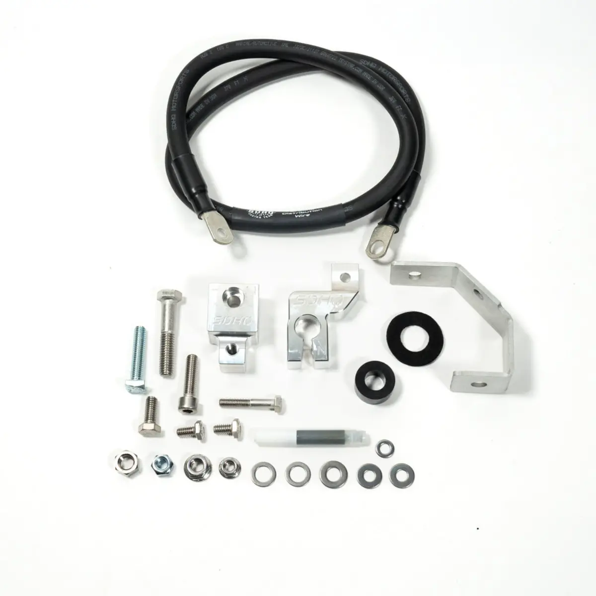 2019-2023 Sdhq Built Ford Ranger Billet Battery Terminal And Distribution Kit 1