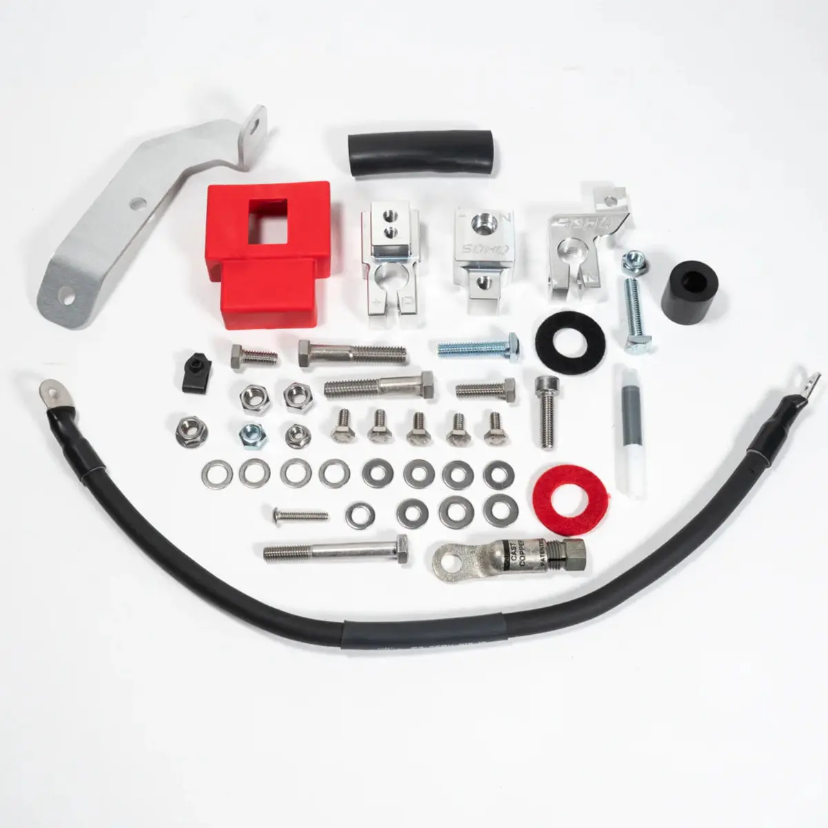 2023-2025 Ford F150 Raptor R Sdhq Built Billet Battery Terminal Kit 1