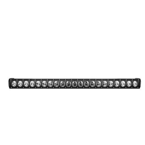 Rigid Industries Revolve 30 Inch Bar With Amber Trim Ring 1