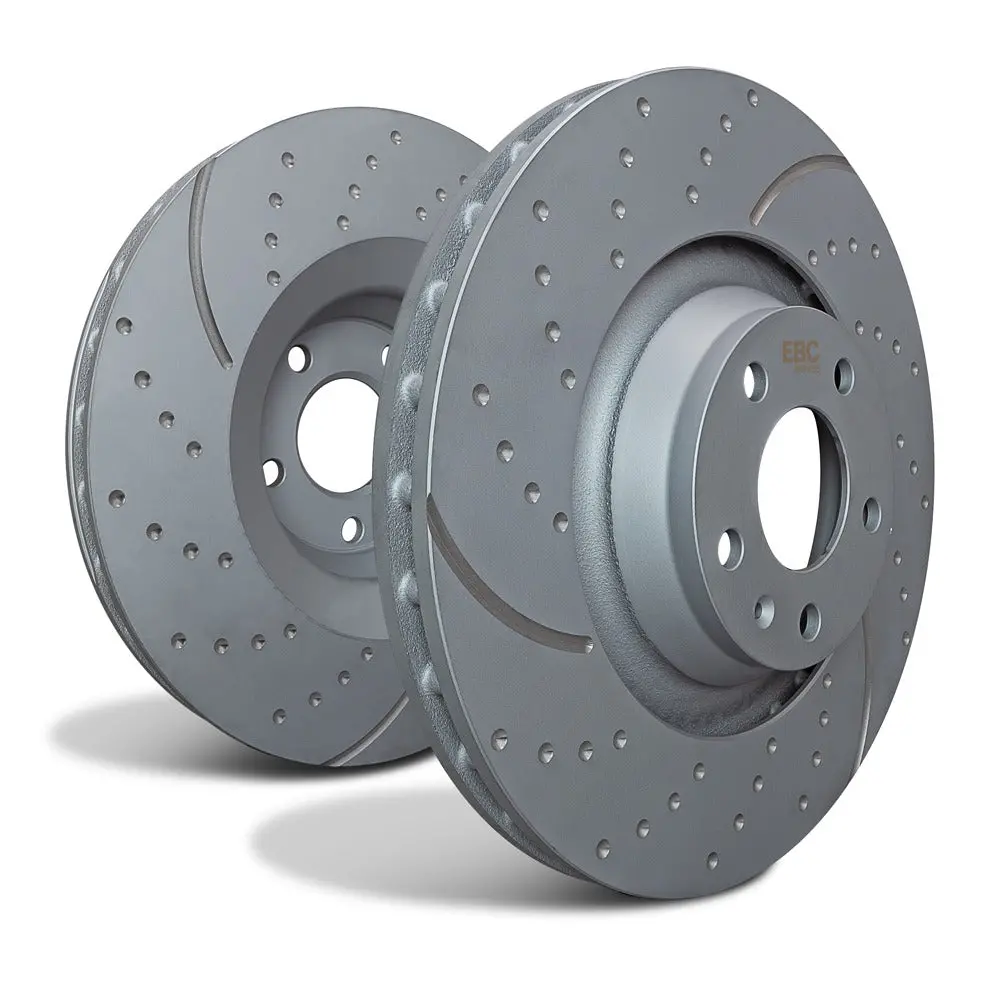 Ebc 03-09 Toyota 4 Runner | 06-14 Fj Cruiser | 05-15 Tacoma 4.0 Gd Sport Front Rotors 1