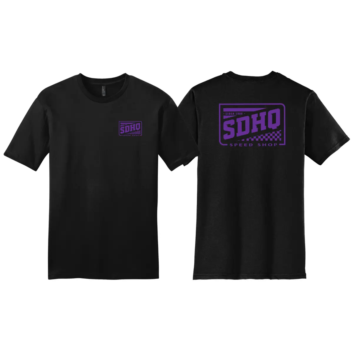 Sdhq Speed Shop T-Shirt | Purple 1