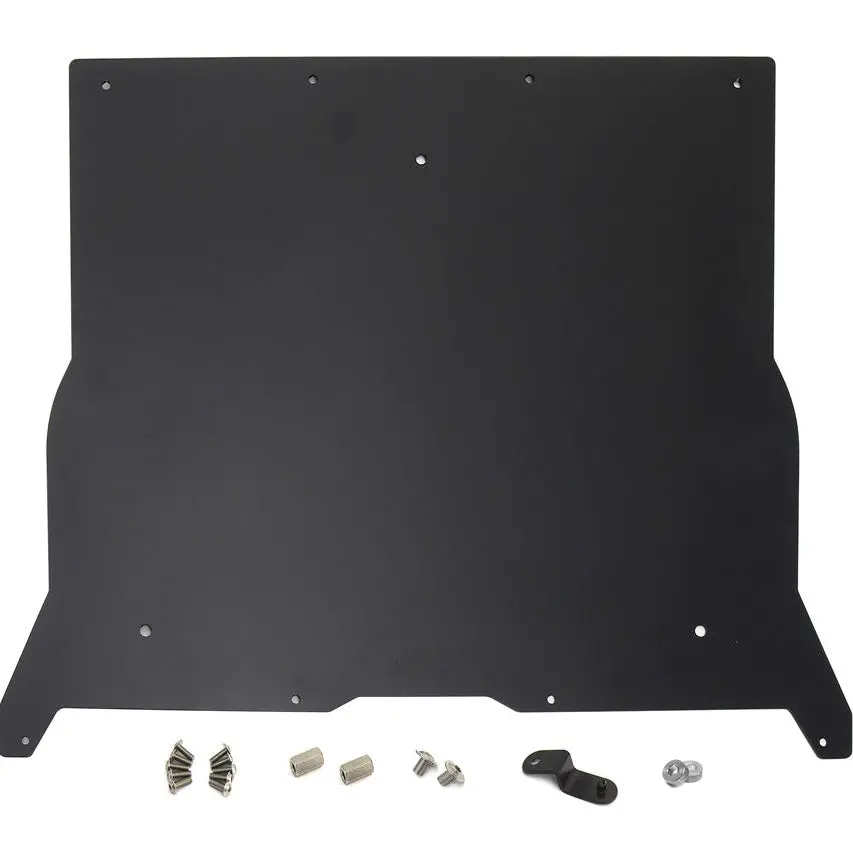 Hps Black Aluminum Front Skid Plate Undertray Protection Shield, Sp-101 1