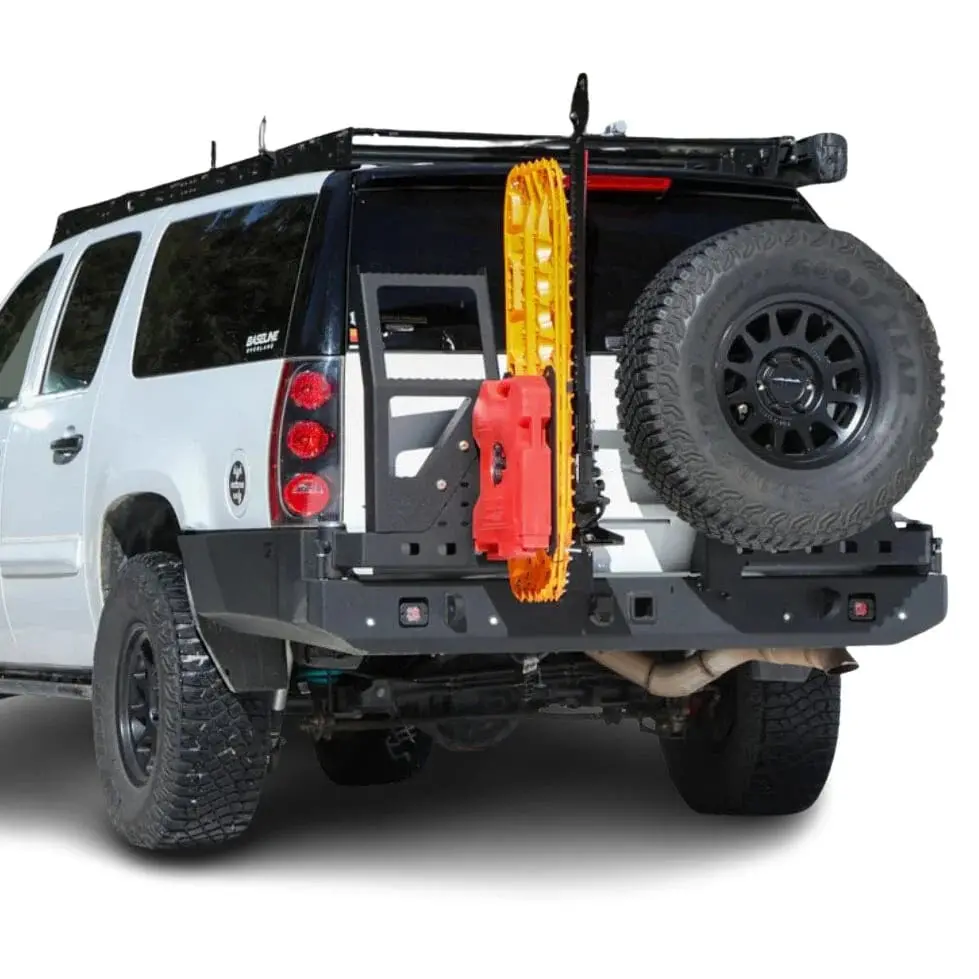 2007-2014 Chevy Suburban & Gmc Yukon Xl 1500/2500 High Clearance Octane Dual Swing Out Rear Bumper 1