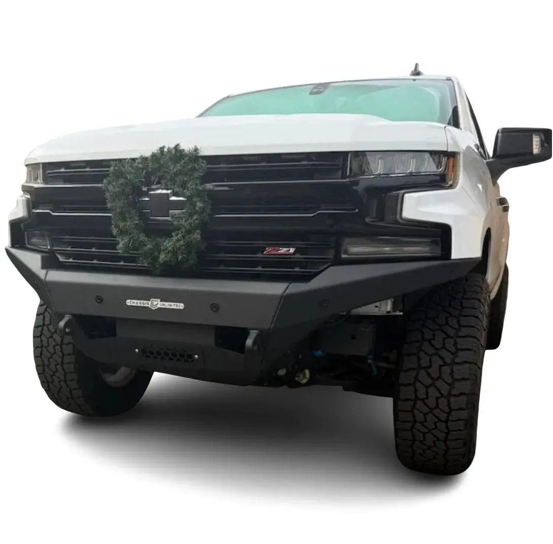 2019-2021 Chevrolet Silverado 1500 Rts Front Winch Bumper 1