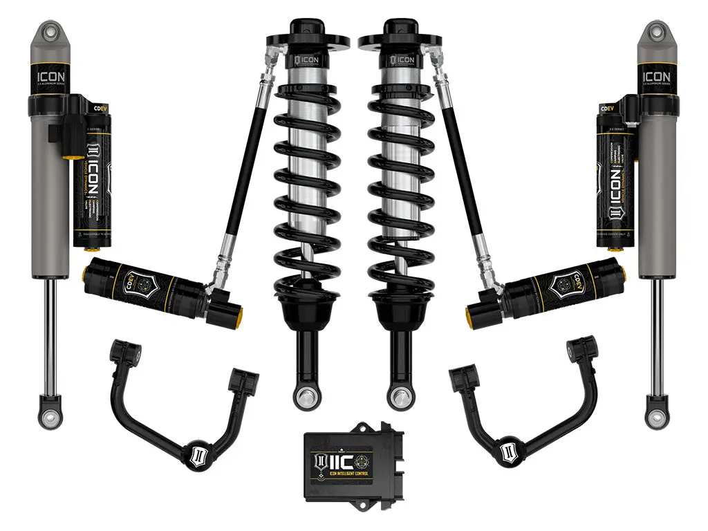21-23 Ford F150 4Wd 2.75-3.5" Stage 5 Suspension System W Tubular Uca 1