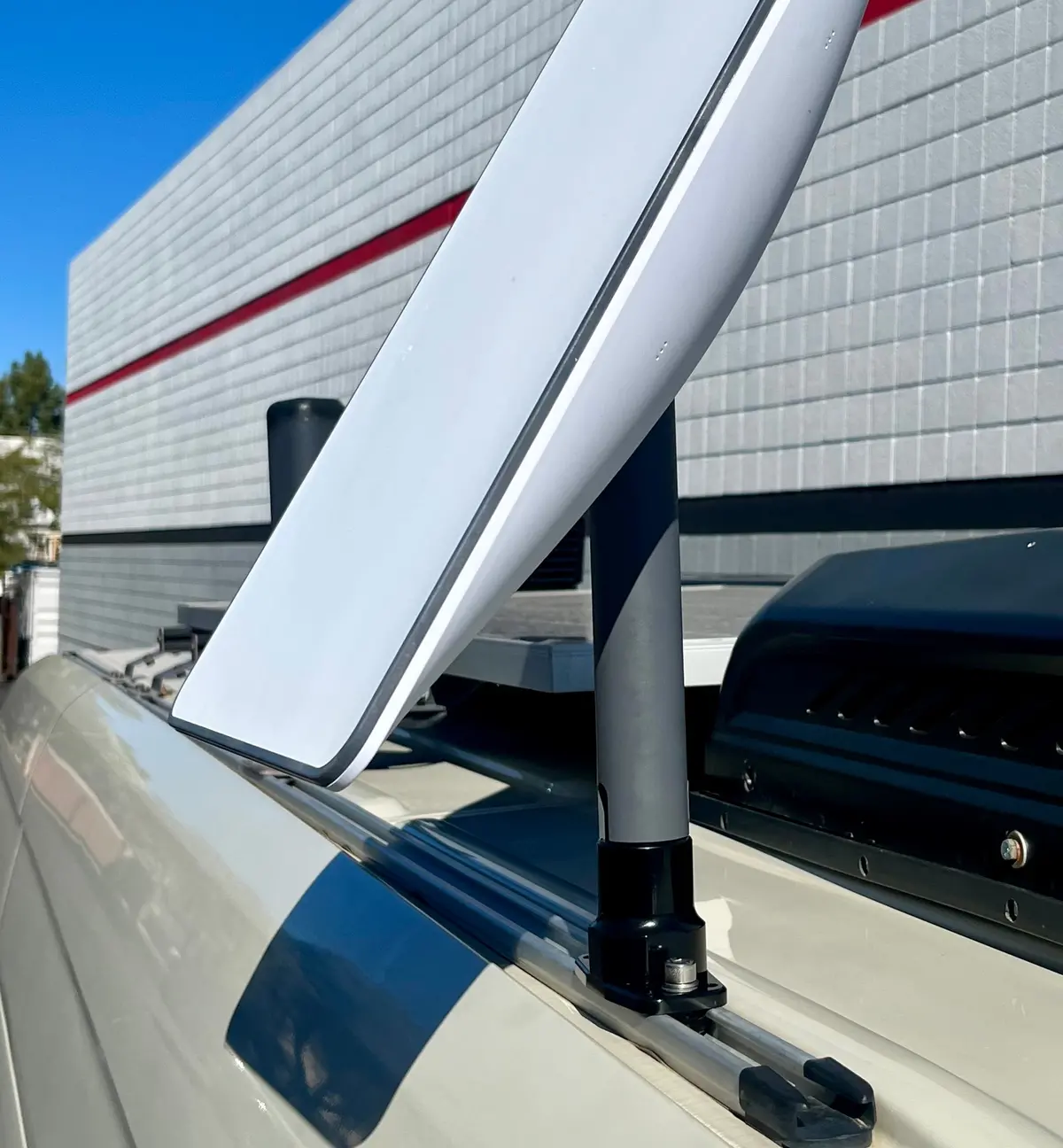 Starlink Sprinter Van Roof Rail Mount – T Slot Nuts 2