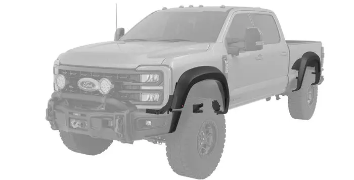 Aev Highmark Fender Flares For 2023+ Ford Super Duty 1
