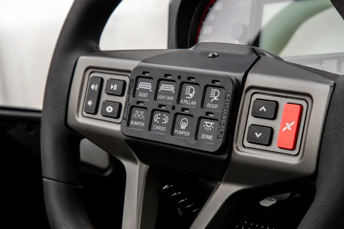 Polaris Rzr Steering Wheel Mount Kit 1