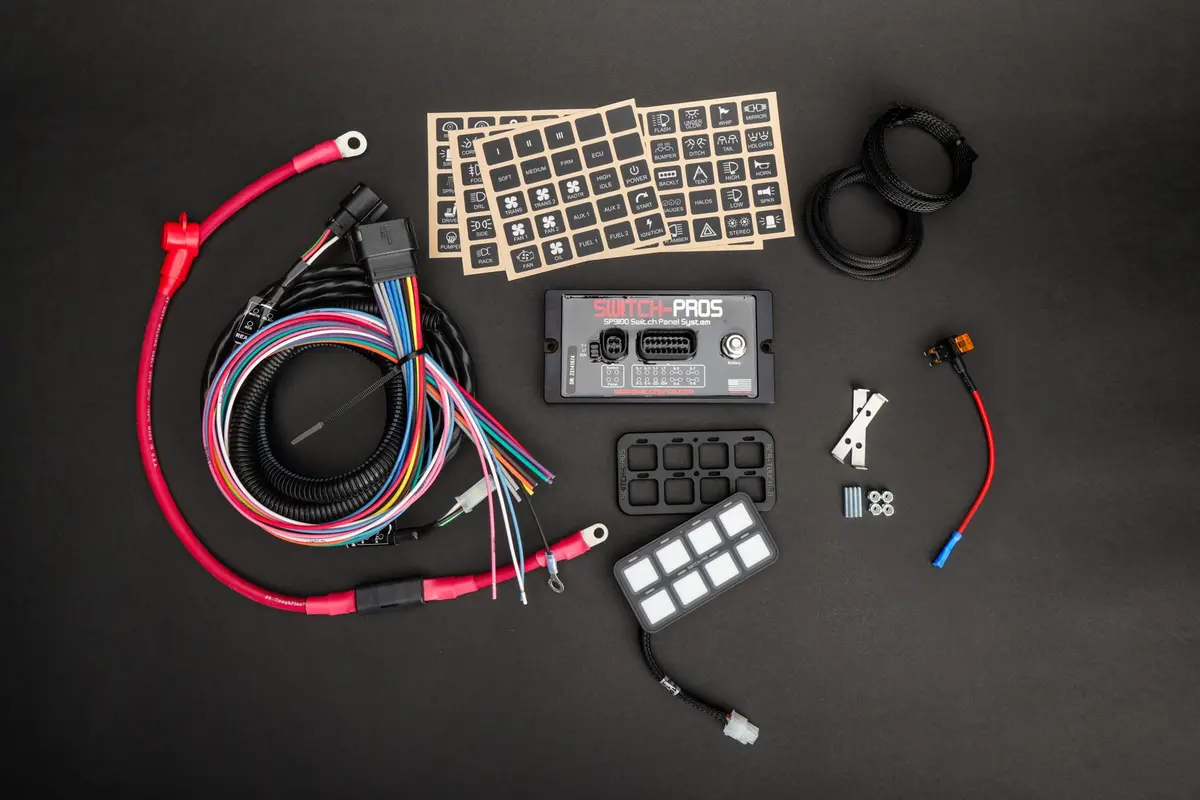 Switch Pros Sp-9100 8 Switch Panel Power System 1